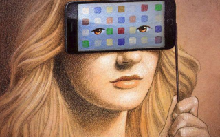 瑞士科技插画 12幅讽刺科技的插画，一针见血，看完让人恍然大悟